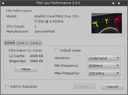 FNS Cpu Performance